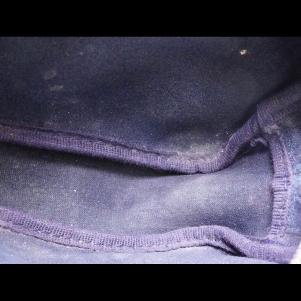 CHRISTIAN DIOR VINTAGE MONOGRAM BLUE TROTTER POUCH - Picture 13 of 13